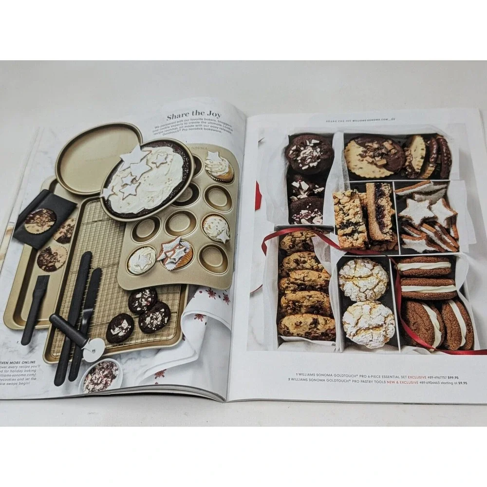 Williams Sonoma‎ Catalog Holiday 2021 Look Book Thanksgiving Kitchen Decor VTG